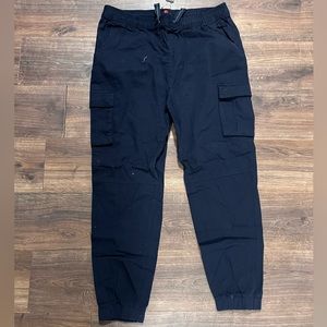 NWT Mens Navy Blue Cargo Pants Size XXL